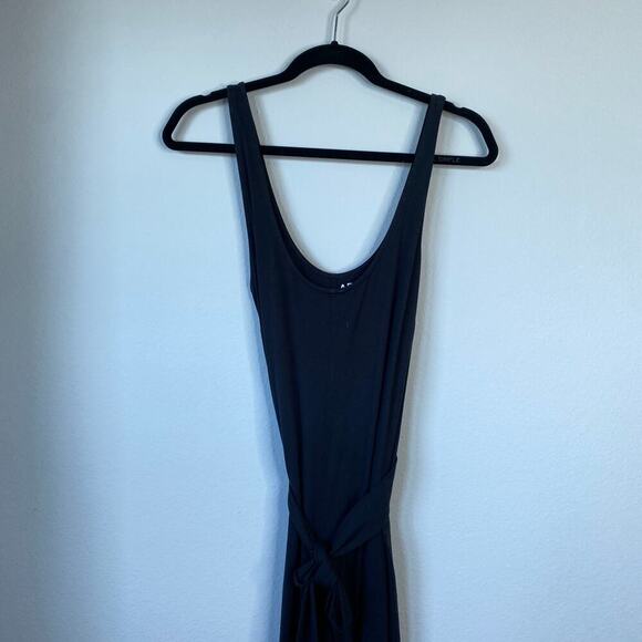 ABLE Georgia Jumpsuit in Black Size XS Casual Utility Lounge Comfort Wide Leg - Picture 4 of 8